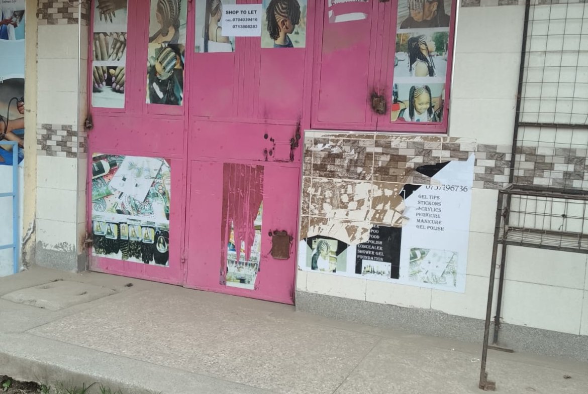 A Vacant Shop To Let Near Tassia Police & PHC Hospital
