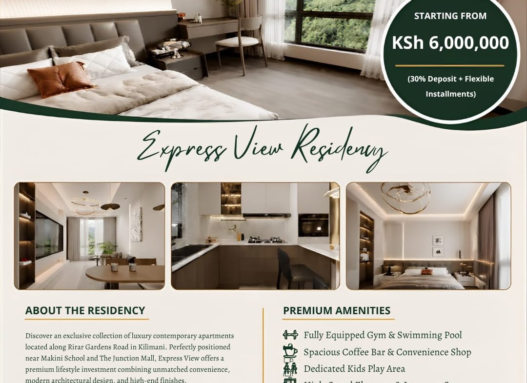 Express View Residency FOR SALE, Kilimani