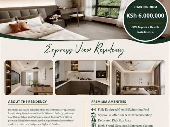 Express View Residency FOR SALE, Kilimani