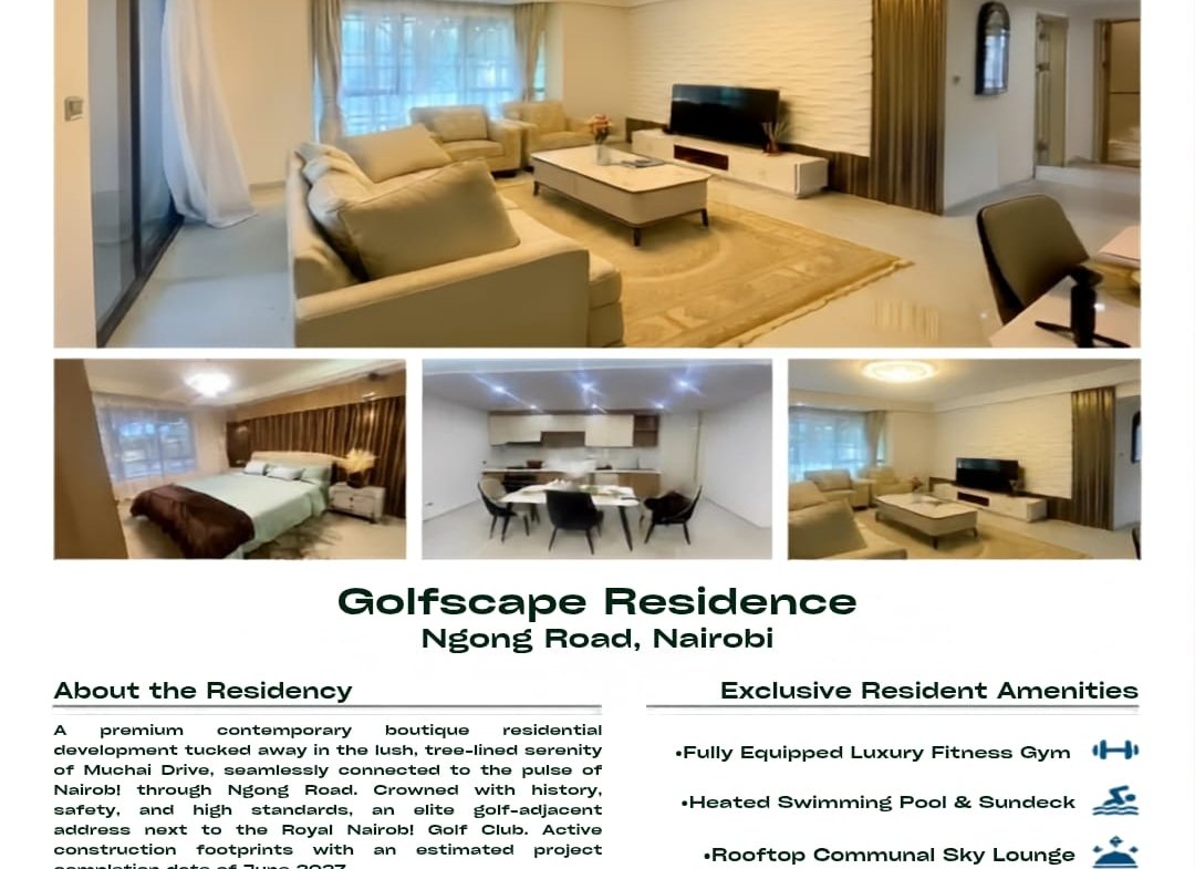 Golfscape Residence FOR SALE, Ngong Road