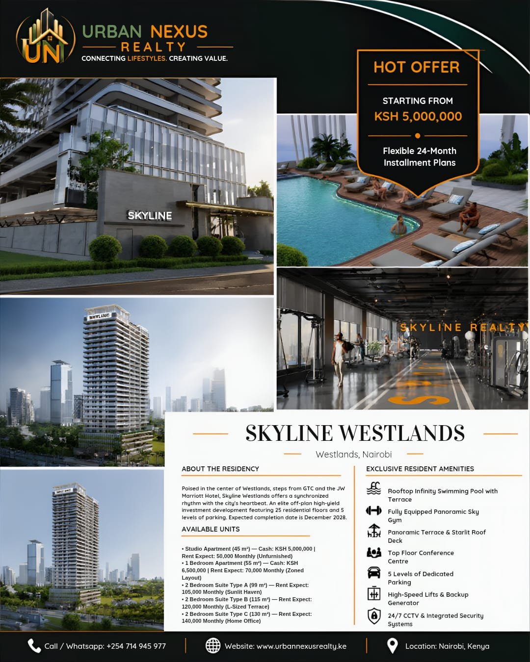 Skyline Westlands FOR SALE, Westlands