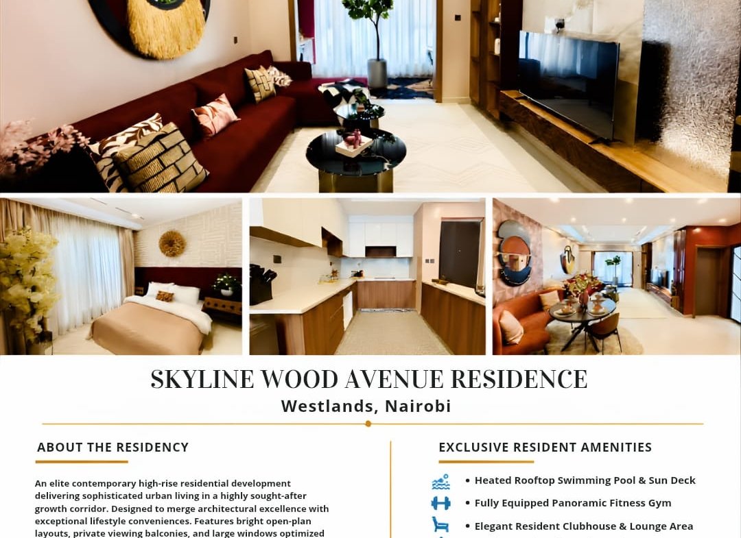 Skyline Wood Avenue Residence FOR SALE, Westlands